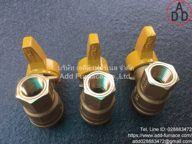 Gas Valve วาล์วแก๊ส Rub 1/4inch (4)